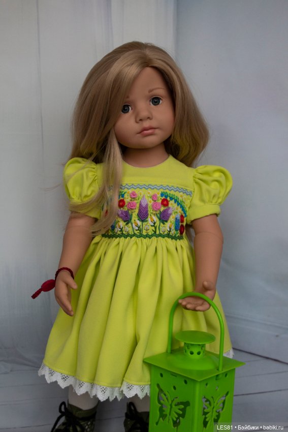 Цветочные платья для любимых кукол