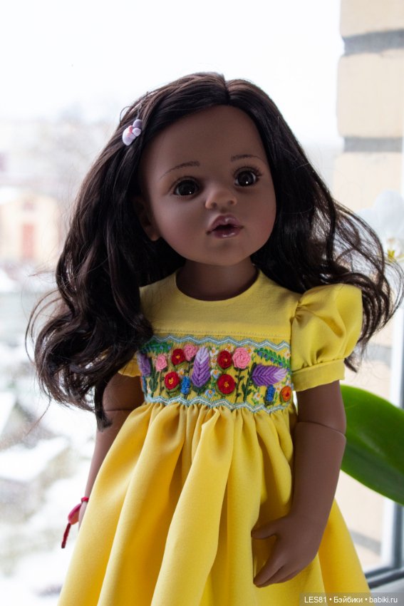 Цветочные платья для любимых кукол (фото 5)
