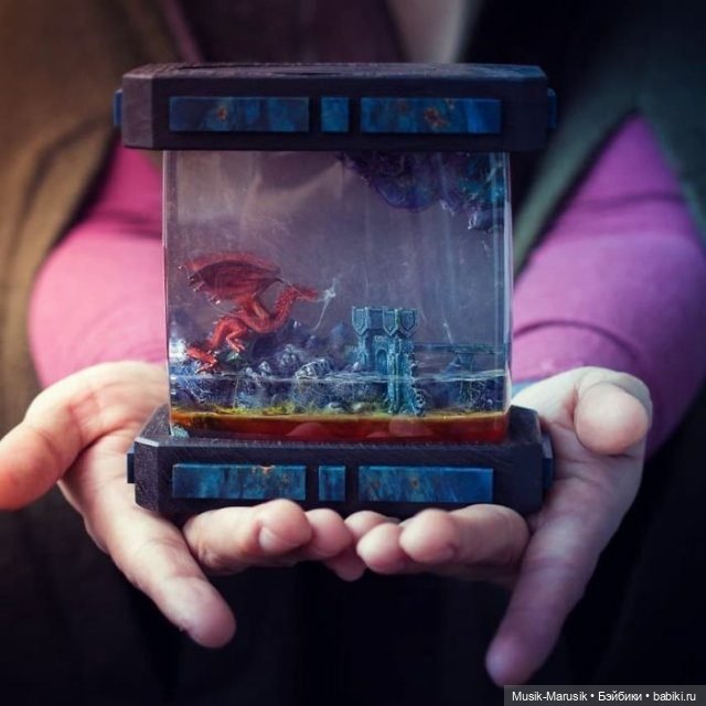 Фэнтезийные миры в украшениях и предметах декора