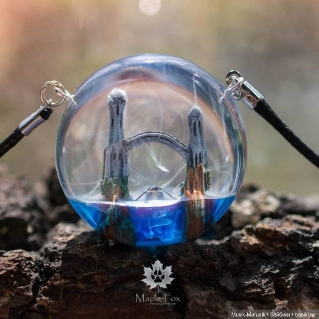 Фэнтезийные миры в украшениях и предметах декора