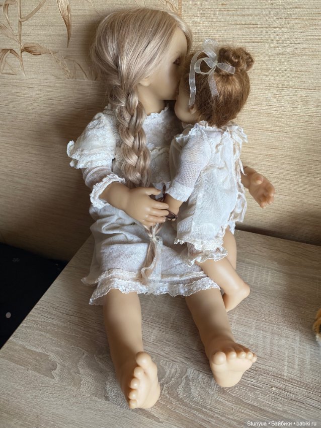 Невероятные Freeke & Bibi от Annette himstedt с розовыми глазами. Как их заменить (фото 4)