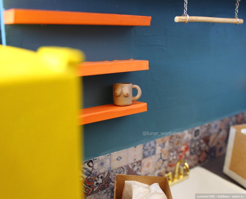 Старая новая квартира — Румбоксы и кукольные интерьеры: фото (фото 5)