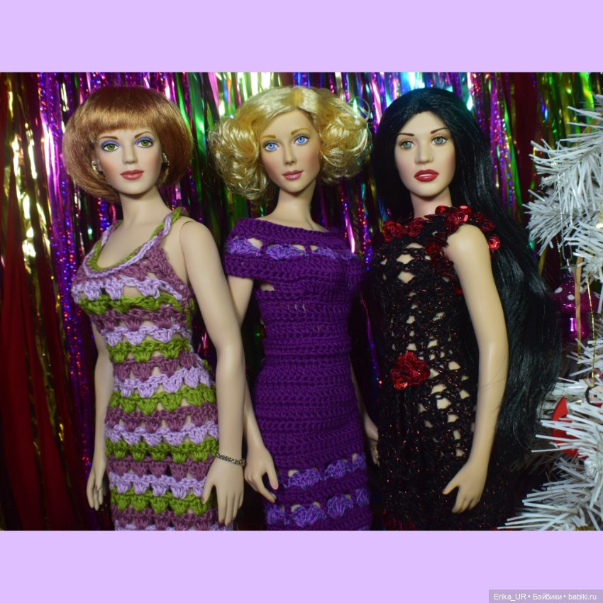 Перепись КуклоНаселения. 3 vinyl dolls by Franklin Mint (фото 10)