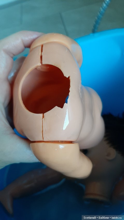 Можно ли склеить треснувшее тело куклы (фото 3)