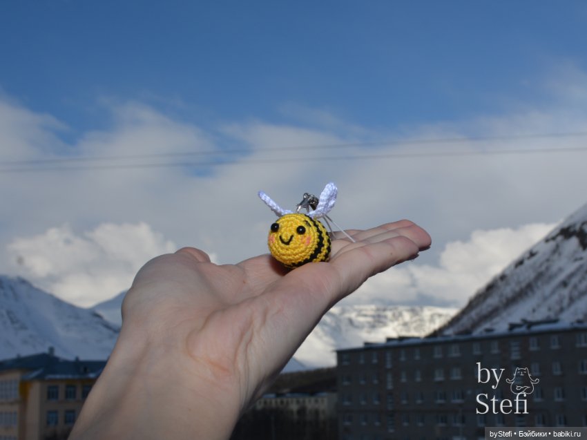 Шмель Федя. Брелок + несколько фотографий нашего города (фото 3)