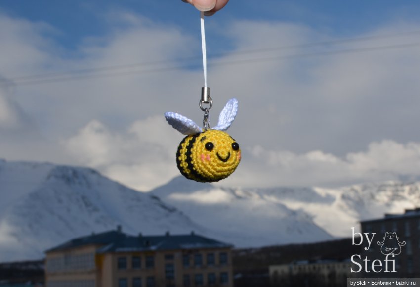 Шмель Федя. Брелок + несколько фотографий нашего города (фото 6)