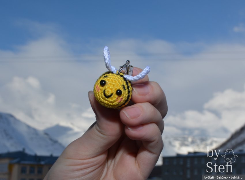 Шмель Федя. Брелок + несколько фотографий нашего города (фото 7)