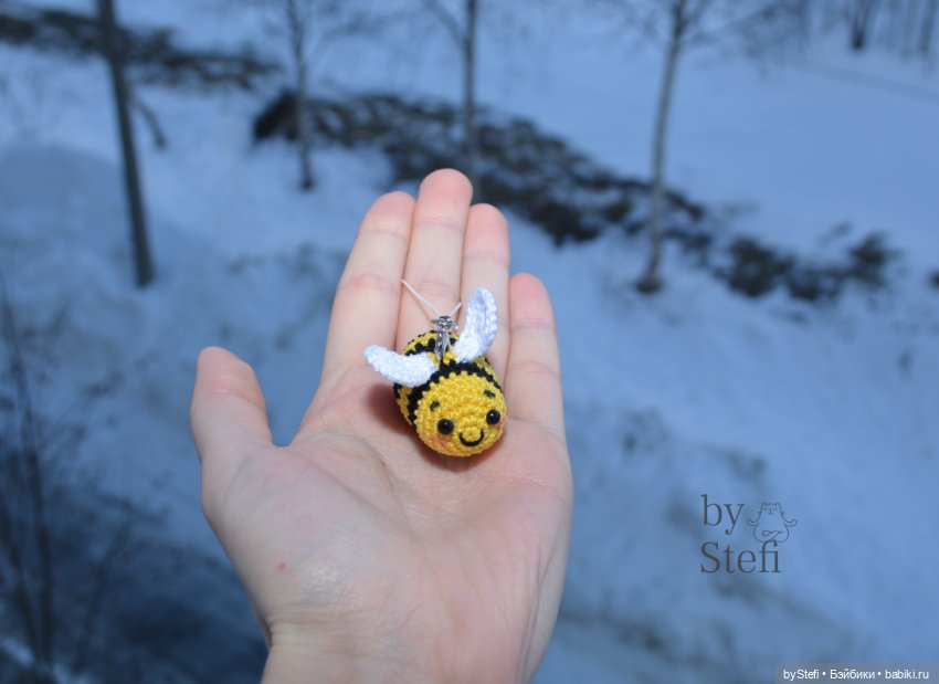 Шмель Федя. Брелок + несколько фотографий нашего города (фото 4)