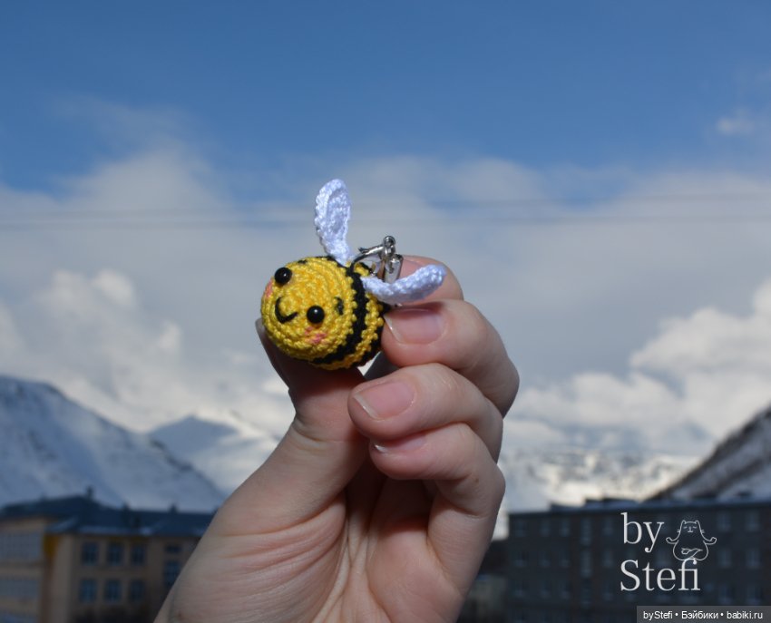 Шмель Федя. Брелок + несколько фотографий нашего города (фото 8)