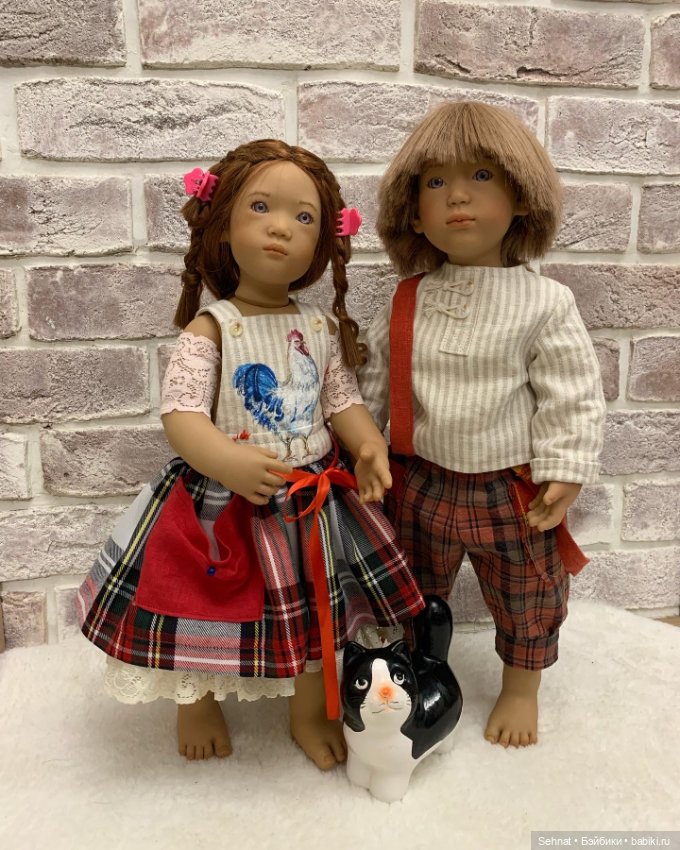 Брат и сёстры — Куклы Annette Himstedt (Аннетт Химстедт): коллекционные (фото 3)