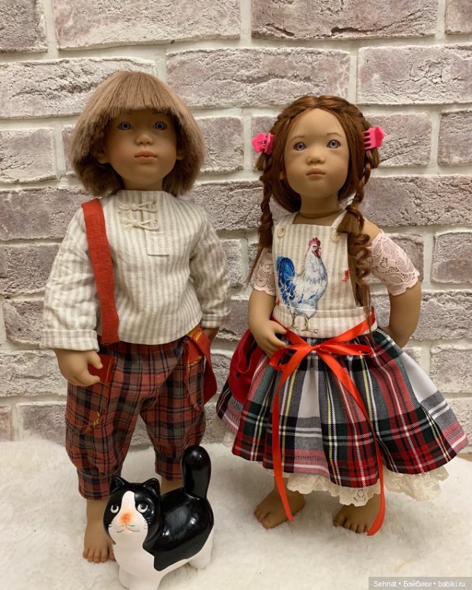 Брат и сёстры — Куклы Annette Himstedt (Аннетт Химстедт): коллекционные (фото 2)