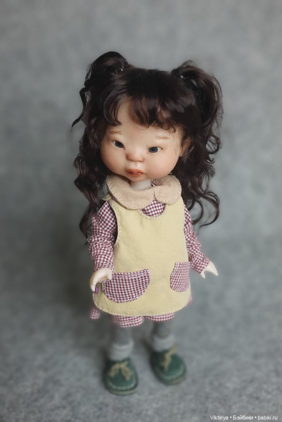 Я назвала ее Мэйли — Авторские шарнирные куклы своими руками: лепка