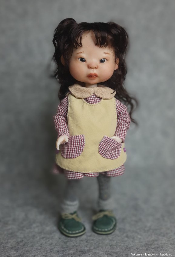 Я назвала ее Мэйли — Авторские шарнирные куклы своими руками: лепка (фото 3)