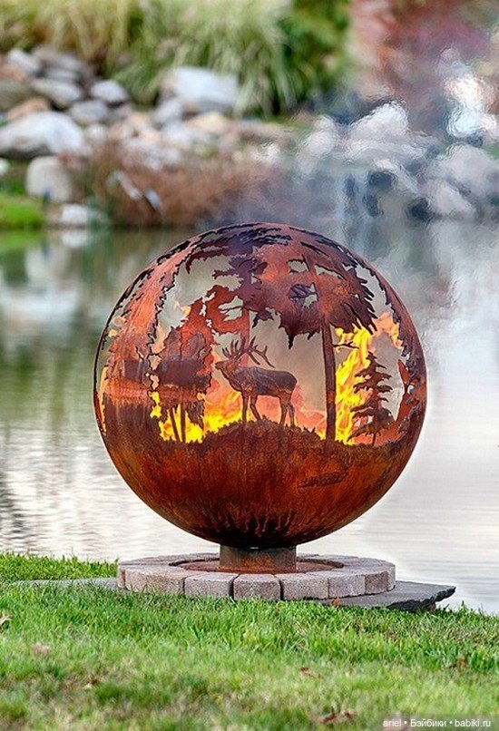 Креативные чаши для костра от Джейсона и Мелиссы Крисп