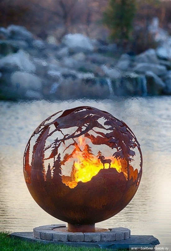 Креативные чаши для костра от Джейсона и Мелиссы Крисп (фото 4)