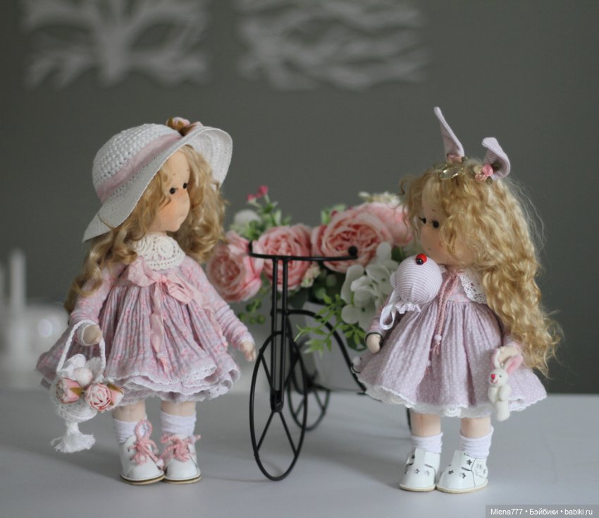 Зайка-зазнайка — Авторские текстильные куклы: Вальдорфские (фото 6)