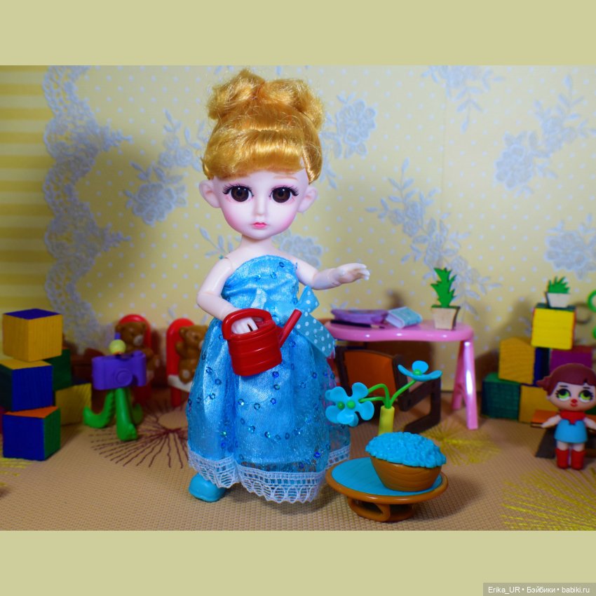 Перепись КуклоНаселения. 2 Baboliy, mini-baby-doll, made-in-China, 16-cm, Blond-twins (фото 8)