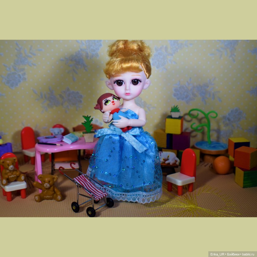 Перепись КуклоНаселения. 2 Baboliy, mini-baby-doll, made-in-China, 16-cm, Blond-twins (фото 3)