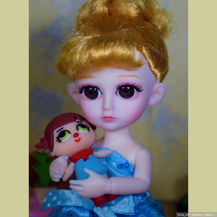 Перепись КуклоНаселения. 2 Baboliy, mini-baby-doll, made-in-China, 16-cm, Blond-twins (фото 5)