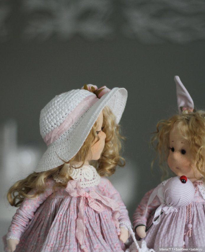Зайка-зазнайка — Авторские текстильные куклы: Вальдорфские (фото 7)
