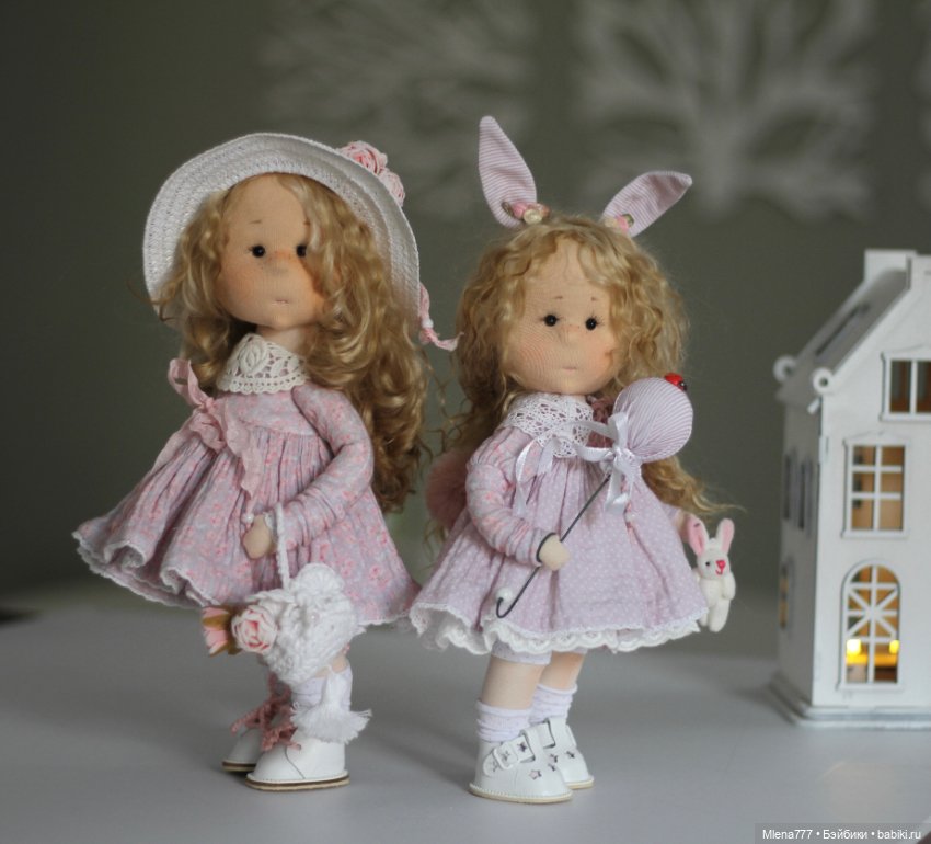 Зайка-зазнайка — Авторские текстильные куклы: Вальдорфские (фото 5)