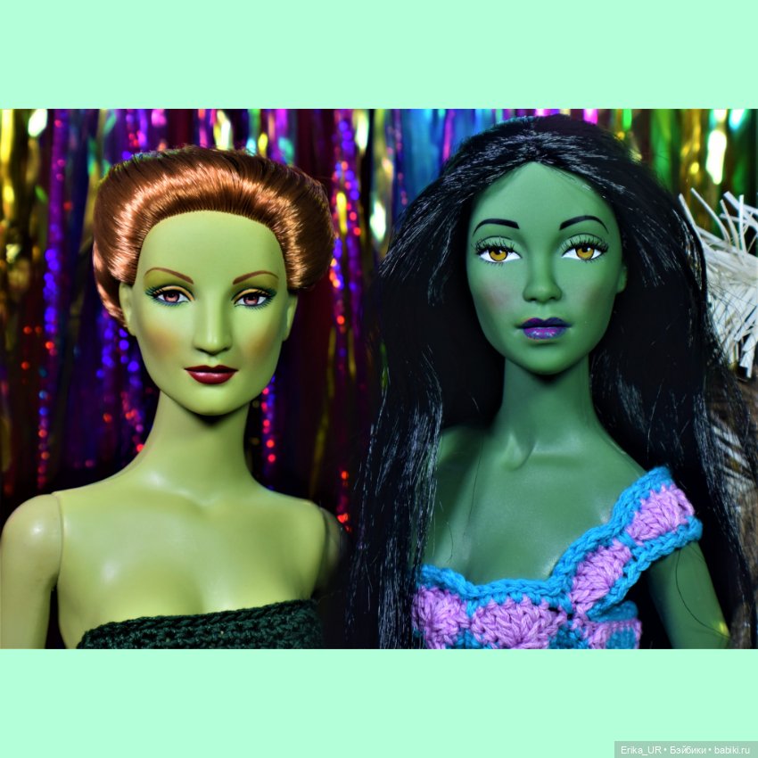 Перепись КуклоНаселения. 2 Green 16" dolls. Tonner and Madame Alexander