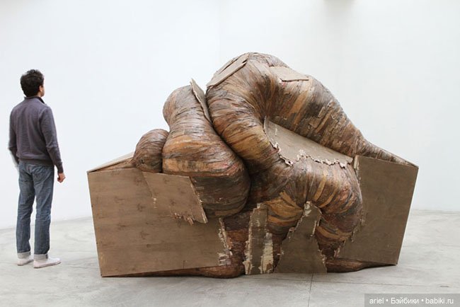 Деревянные структуры Энрике Оливейра (фото 10)