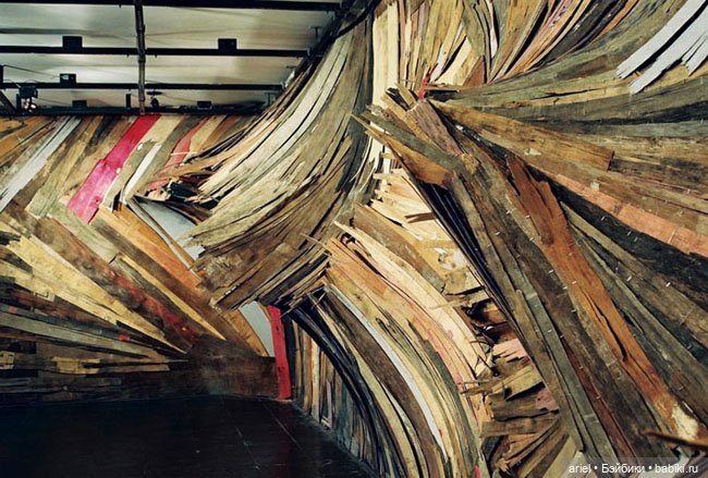 Деревянные структуры Энрике Оливейра (фото 5)