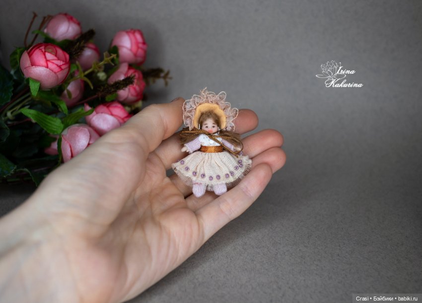 Микро малышка в коробочке - кроватке (фото 6)