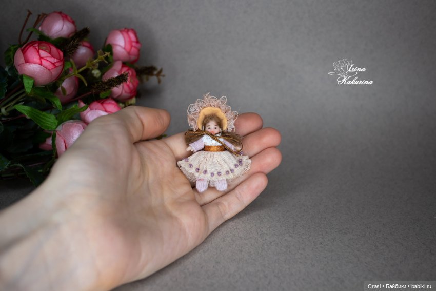 Микро малышка в коробочке - кроватке (фото 7)