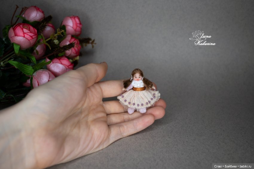 Микро малышка в коробочке - кроватке (фото 8)