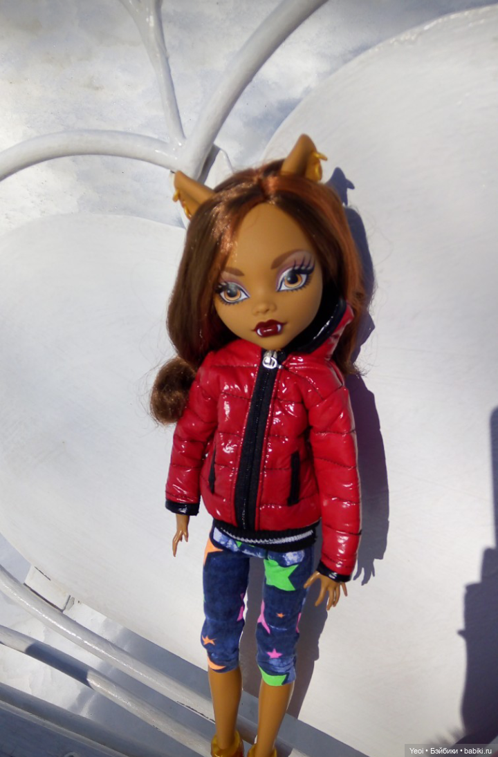 Монстер Хай, Клодин (кукла 42см) первый раз в парке (фото 9)