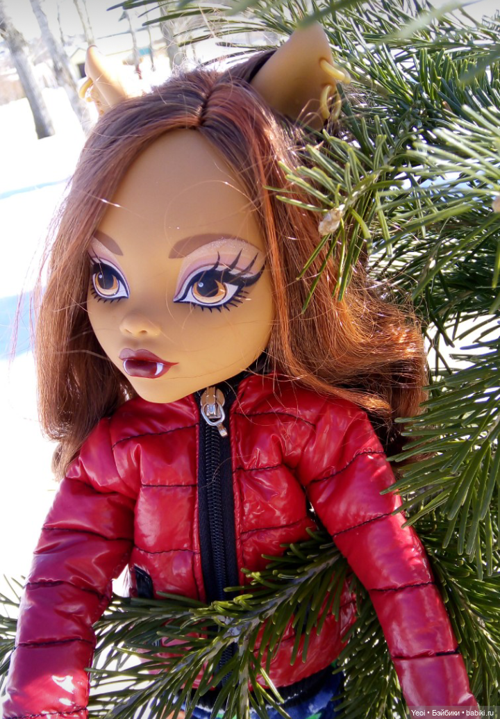 Монстер Хай, Клодин (кукла 42см) первый раз в парке