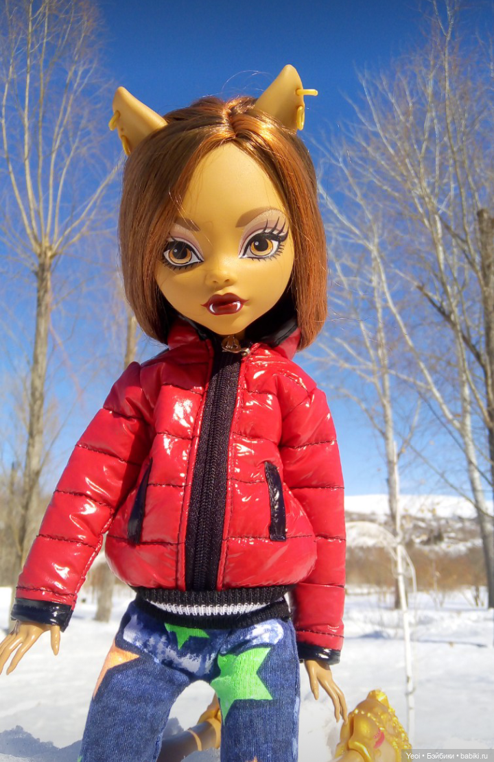 Монстер Хай, Клодин (кукла 42см) первый раз в парке