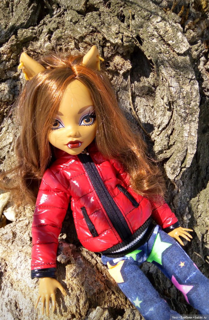 Монстер Хай, Клодин (кукла 42см) первый раз в парке