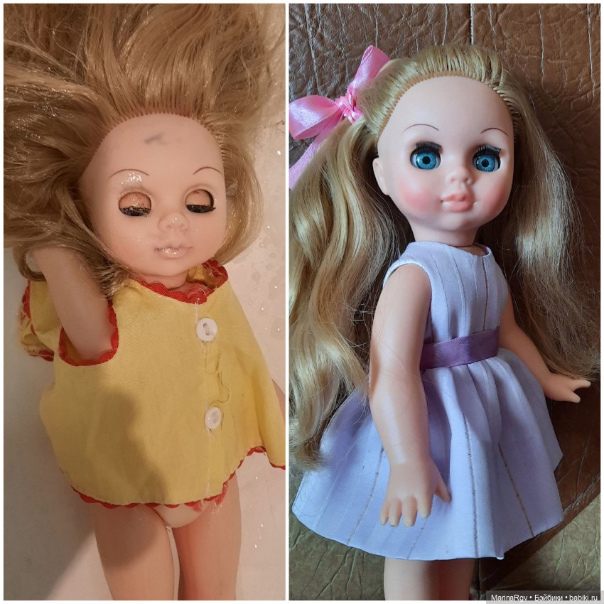 Ещё одна подобрашка. Элечка фабрики "Весна"