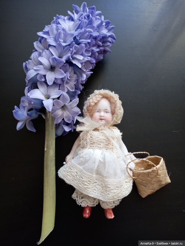 Новые наряды — Антикварные куклы Mignonette (Миньонетта): карманные (фото 10)