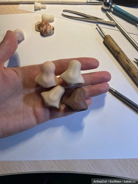 Давно не показывалась… — Авторские шарнирные куклы своими руками: лепка