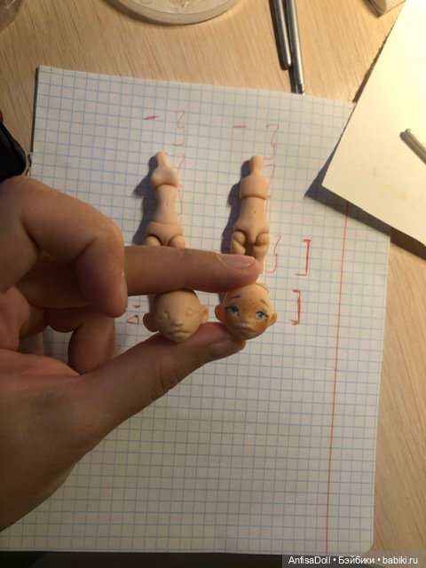 Давно не показывалась… — Авторские шарнирные куклы своими руками: лепка (фото 9)