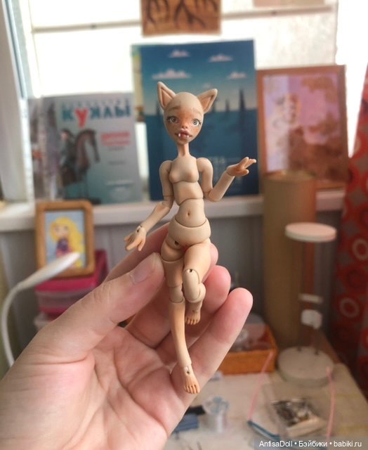 Давно не показывалась… — Авторские шарнирные куклы своими руками: лепка (фото 5)