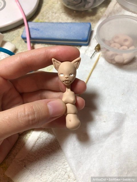 Давно не показывалась… — Авторские шарнирные куклы своими руками: лепка (фото 4)