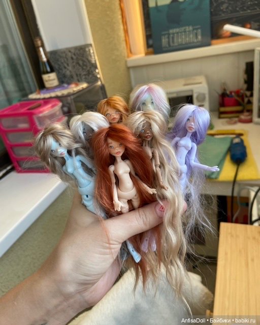 Давно не показывалась… — Авторские шарнирные куклы своими руками: лепка