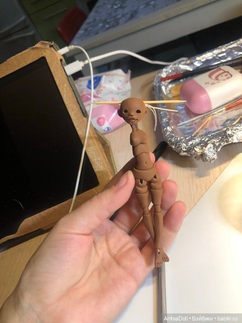 Давно не показывалась… — Авторские шарнирные куклы своими руками: лепка