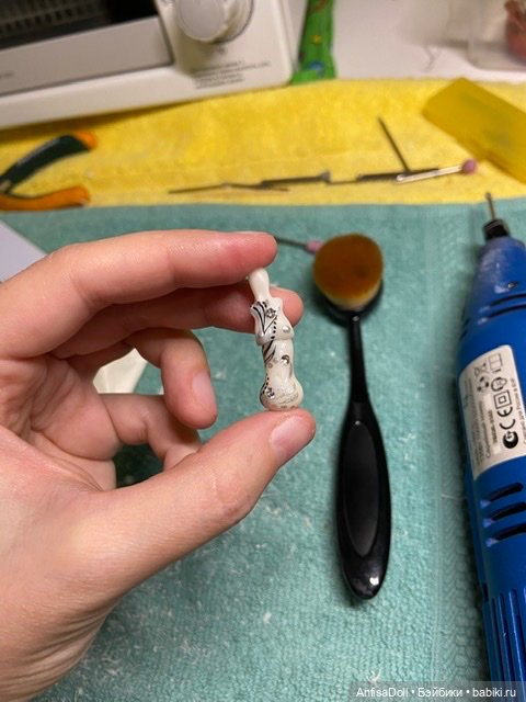 Давно не показывалась… — Авторские шарнирные куклы своими руками: лепка