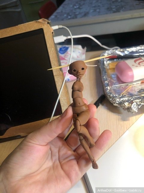 Давно не показывалась… — Авторские шарнирные куклы своими руками: лепка