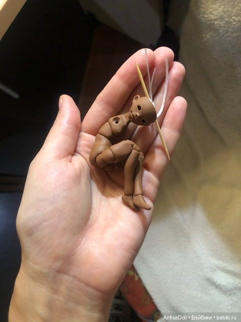 Давно не показывалась… — Авторские шарнирные куклы своими руками: лепка (фото 2)