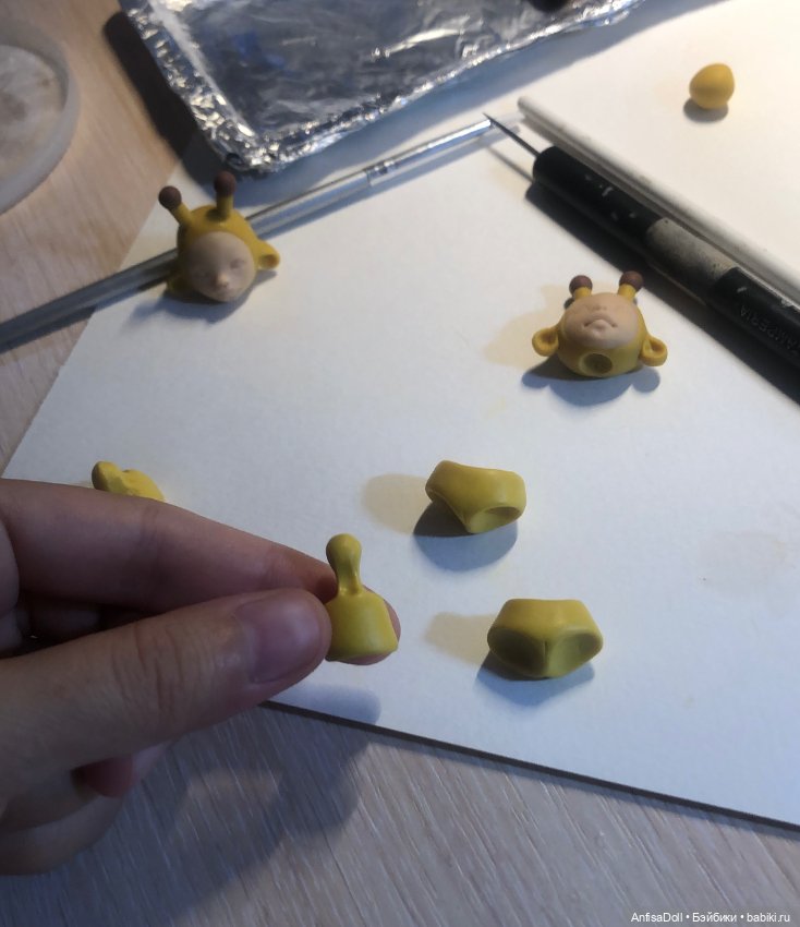 Давно не показывалась… — Авторские шарнирные куклы своими руками: лепка