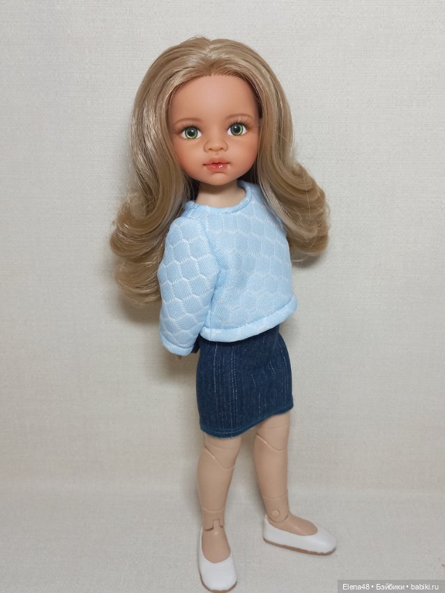 Хуаночка — ООАК Paola Reina (Паола Рейна) и испанских кукол: перерисовка (фото 3)