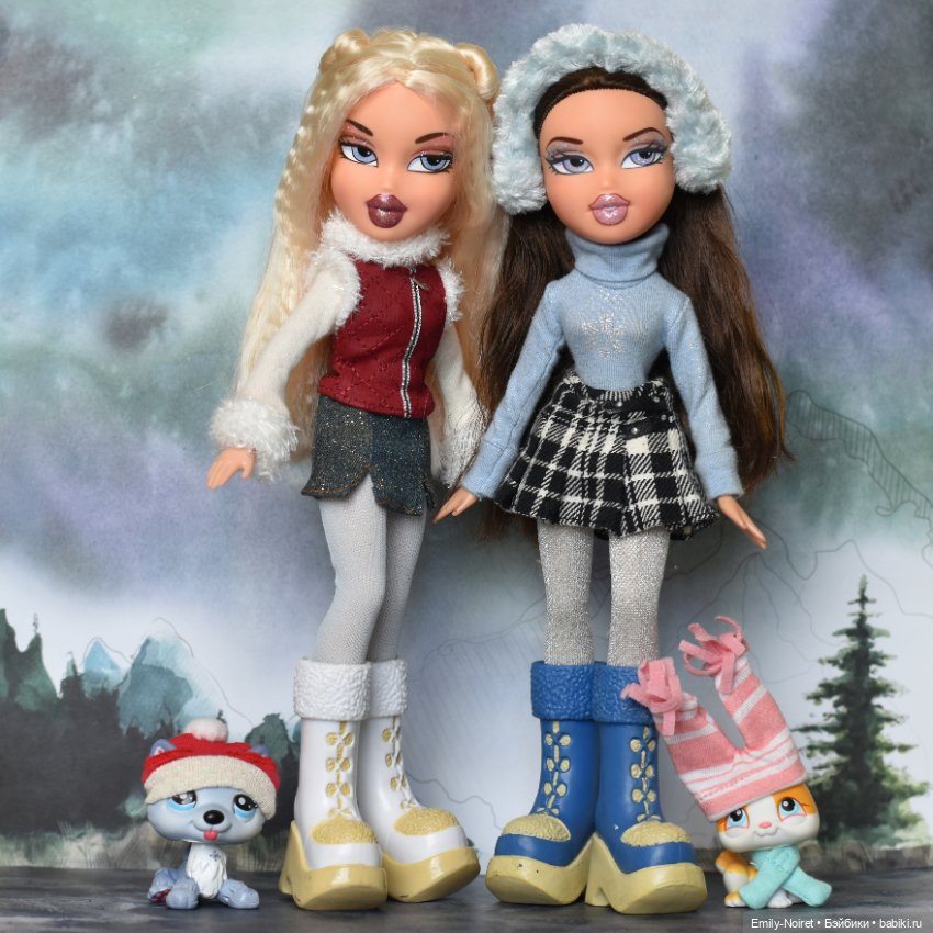 Пушисто-зимние девочки — Куклы Bratz (Братц) и Moxie Girlz: MGA (фото 5)