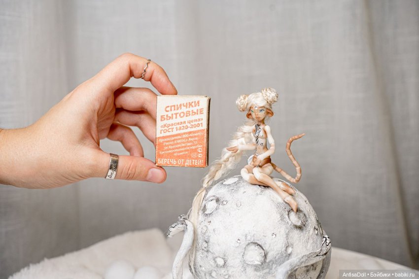 Дитя Луны — Авторские шарнирные куклы своими руками: лепка (фото 5)